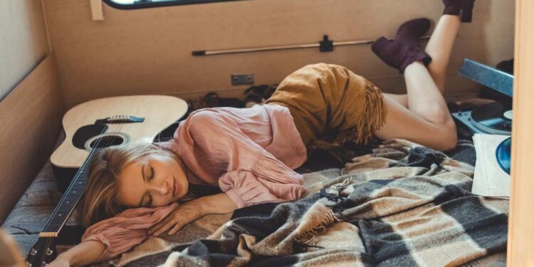 Gut schlafen im Wohnmobil (depositphotos.com)